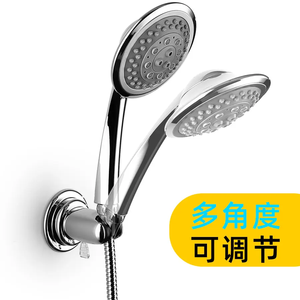 2024 Aquamate usine pas de perçage sans clou salle de bain Chrome support de douche ABS plastique ventouse support de douche réglable - Product Image 5
