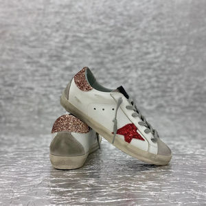 2026 Los nuevos zapatos casuales estilo dirty están hechos de cuero lujoso y moderno con un logotipo dorado y decoraciones de estrellas. - Product Image 5