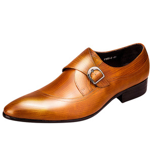 Zapatos Casuales de Cuero Genuino para Hombre, Diseño Moderno 2026, Punta Cerrada, Impermeables, para Oficina y Carrera Profesional - Product Image 1