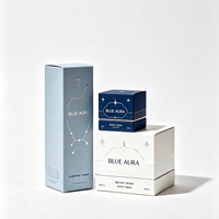 Caja de Papel Cosmética Profesional con Diseño Plegable, Marca en Relieve y Acabado de Superficie Premium