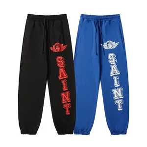 Pantalones de Saint Micha para hombre, pantalones largos con estampado de letras, ropa deportiva, pantalones de jogging para hombre de diseñador