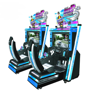 Máquina de Videojuegos Arcade de Carreras Initial D que Funciona con Monedas - Pantalla LCD de 32 Pulgadas - Product Image 1