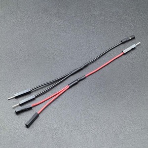 Aangepaste Dupont <span class=keywords><strong>2</strong></span>.54Mm 1P 1 Mannelijke Naar <span class=keywords><strong>2</strong></span> Vrouwelijke Splitter Y Kabel - Product Image 1