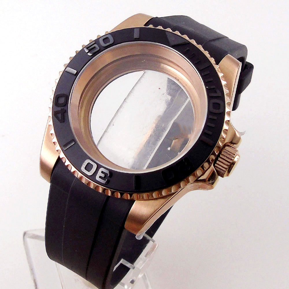 Boîtier De Montre En Acier Inoxydable 38mm - Verre Saphir - Compatible Mouvement NH35A/NH36A - Neuf