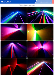 Dj Ktv Club Verlichting Led 4 Straal 4 Laser Bewegend Licht 10W Led 4in1 4 Stuks X As 720 Graden 90 Rgb Laser <span class=keywords><strong>Pointer</strong></span> Hoog Vermogen 50000Mw - Product Image 5