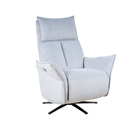 Fauteuil inclinable électrique en tissu, pivotant, pour salon, mobilier moderne pour la maison