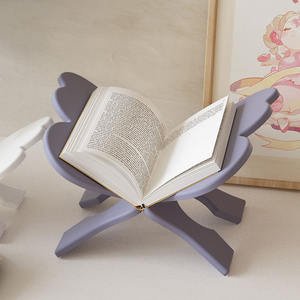 Support de livre papillon en résine, moule en silicone pour étagère à livres pliable, décoration de bureau, organisateur islamique pour l'Aïd, présentoir de lecture et de prière - Product Image 3