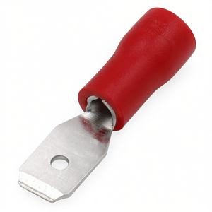 Terminal Faston rouge 4,8 mm, calibre de fil 0,5-1,5 mm pour connexions électriques - Product Image 2