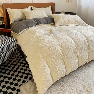 Sang Trọng Sợi Nhỏ Comforter Bộ Sưu Tập Phong Cách Hiện Đại Bedsheet Bộ Đồ Giường Bộ Bông Làm Đầy Mát Chất Lượng Cao Lớn Giảm Giá - Product Image 3