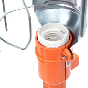 Lampada da lavoro 5 m, 2 x 0,75 mm, colore arancione, ideale per illuminare spazi di lavoro e progetti fai-da-te. - Product Image 3