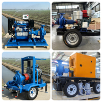 Pompe centrifuge intelligente à haute pression pour l'approvisionnement en eau agricole, pompe diesel à une seule étape avec irrigation agricole