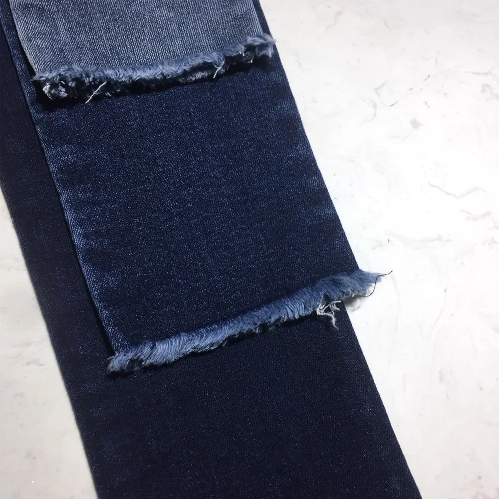 Fashion Garment Textile Types Denim Fabric Stretch Guangzhou For men's jeans, after wash 14oz