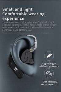 Écouteurs TWS HIFI sans fil <span class=keywords><strong>KZ</strong></span> <span class=keywords><strong>AZ09</strong></span> BT V5.4 avec suppression du bruit, étui de charge, et écouteurs sans fil <span class=keywords><strong>KZ</strong></span> TRN CCA à crochet d'oreille - Product Image 5