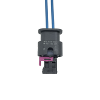 Conector Automotriz de 2 Pines 4F0973702 para Arnés de Cables, Sensor de Impacto, Inyector de Urea para VW