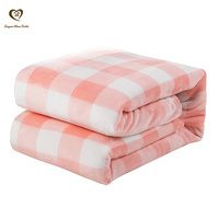 Xiangmai — couverture de noël Sherpa, Plaid très doux et léger, confortable, en tissu écossais et en flanelle