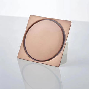 OFFRE SPÉCIALE banheiro quadrado piso dreno clique clac chao dreno bom preco par banheiro e chuveiro desague par piso rose - Product Image 1