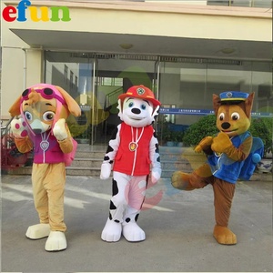Efun MOQ 1 pezzo all'ingrosso zampa cane pattuglia mascotte personaggio cane cane Cosplay mascotte Costume per la vendita - Product Image 2