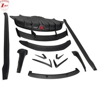 Kit carrosserie complet en fibre de carbone sèche Z-ART pour Tesla Model 3, amélioration de la dynamique aérodynamique, pièces de relooking extérieur pour Tesla Model 3