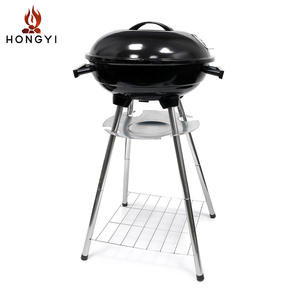 Barbecue portable rond Hongyi, 14 pouces, avec pieds hauts, pliable, pour le camping - Product Image 4