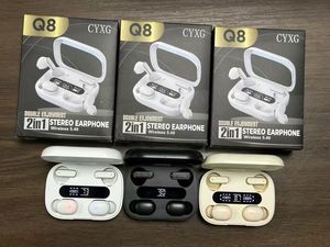 New Q8 Popular TWS In-Ear JL Noise Cancelling for 5.3 Wireless Earbuds <b>LED</b> Power Display IPX2 Waterproof HIFI Sound Pair - Product Image 3