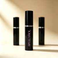 Flacons rechargeables en verre et aluminium de 5 ml et 10 ml, logo personnalisé, flacon de parfum avec pompe à parfum, atomiseur pour les voyages