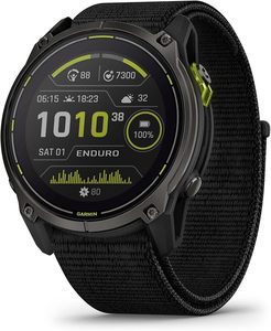 ETBC Meilleure Offre Montre Intelligente GPS Ultraperformante Garmin <span class=keywords><strong>Enduro</strong></span> 3 51 mm Saphir Solaire de Qualité Supérieure - Product Image 1