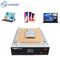 YAOGONG 918D Séparateur d'écran LCD 14 pouces à chauffage rapide avec pompe à vide puissante, machine de réparation d'écrans mobiles pour atelier de techniciens