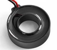 Mini transformateur de courant toroïdal monophasé pour capteur de courant 20A/10mA à 100A/50mA, type PCB, 50Hz/60Hz, bobine multi-enroulements