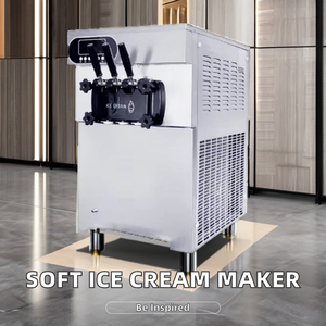 Nuova Macchina Commerciale per Gelato Soft Serve, per Latte, Acqua, Frutta, Farina, Materiali Grezzi, in Acciaio Inox, 1500W, per Uso Domestico e Ristorazione - Product Image 2