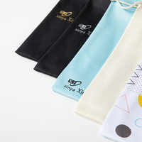 Vente en gros de sacs de transport pour lunettes avec impression personnalisée pour lunettes en microfibre pochette pour lunettes de soleil pochettes pour bijoux avec logo personnalisé
