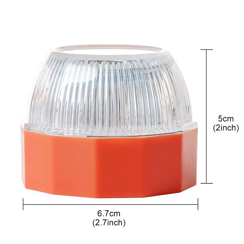 New Design Hot Sale Portable Roadside Beacon Luz Emergencia Gps V16 Dgt Car Emergency Safety Warning Sos Lights Field Lamp