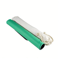 Tapis de jeu Mahjong vert personnalisable de 33 "Couverture de table de réduction du bruit pour American Mahjong