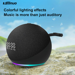 Altavoz Inteligente Alexa Dot de 5.ª Generación, Base Portátil, Nuevo Altavoz Inteligente con Iluminación LED RGB, Subwoofer Inalámbrico de Escritorio - Product Image 3