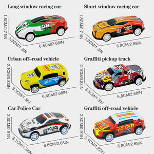 Coche <span class=keywords><strong>de</strong></span> <span class=keywords><strong>Juguete</strong></span> <span class=keywords><strong>de</strong></span> Aleación con Retroceso, Mini Coche <span class=keywords><strong>de</strong></span> Acrobacias Resistente <span class=keywords><strong>para</strong></span> Niños, Modelo <span class=keywords><strong>de</strong></span> Simulación <span class=keywords><strong>de</strong></span> Dibujos Animados, Regalo <span class=keywords><strong>para</strong></span> Niños y Niñas - Product Image 6