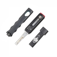 Herramienta original Super Quick Tool HU66 2.0 Pro Twist Decoder con mango para cerrajería, suministros de ferretería y herramientas.