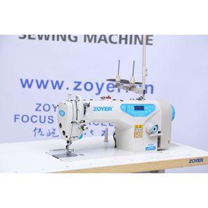 Zoyer Computerized Flatbed Sewing Machine Straight Stitch Fully Automatic For Fabric Textile Use - Product Image 1
