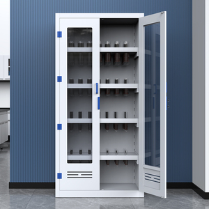 Mueble de Laboratorio Comercial de Plástico de Diseño Industrial, Gabinete para Almacenamiento de Reactivos Ácidos y Medicamentos, para Hospitales y Talleres, Jiangpai - Product Image 3