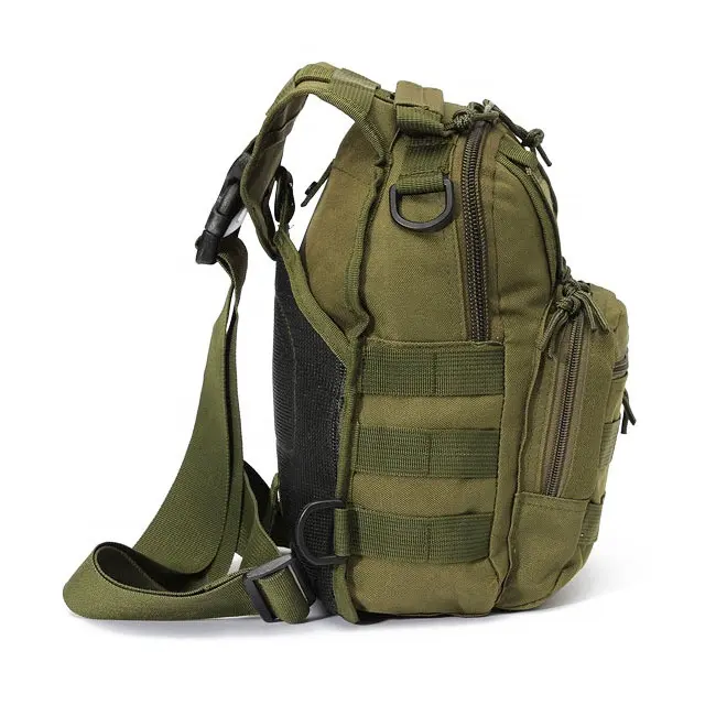 1000D Nylon Camping Outdoor Men Tactical Messenger Shoulder Sling Pack Bag