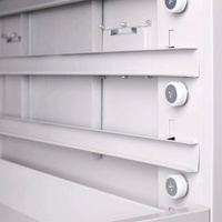 Cabinet de cartes de bureau en acier pour les dessins A1 A0 Classeur à 5 tiroirs pour les dessins d'ingénierie Données architecturales et stockage de cartes