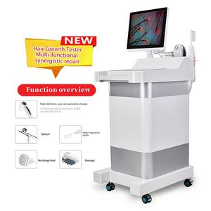 เครื่องวิเคราะห์หนังศีรษะอัจฉริยะ AI กล้องจุลทรรศน์ดิจิทัล HD สำหรับวิเคราะห์เส้นผมและหนังศีรษะ - Product Image 6