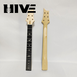 Manche de guitare électrique HIVE en érable naturel et palissandre avec marqueurs de position Swallow, 6 cordes, 22 frettes, type LP - Product Image 5