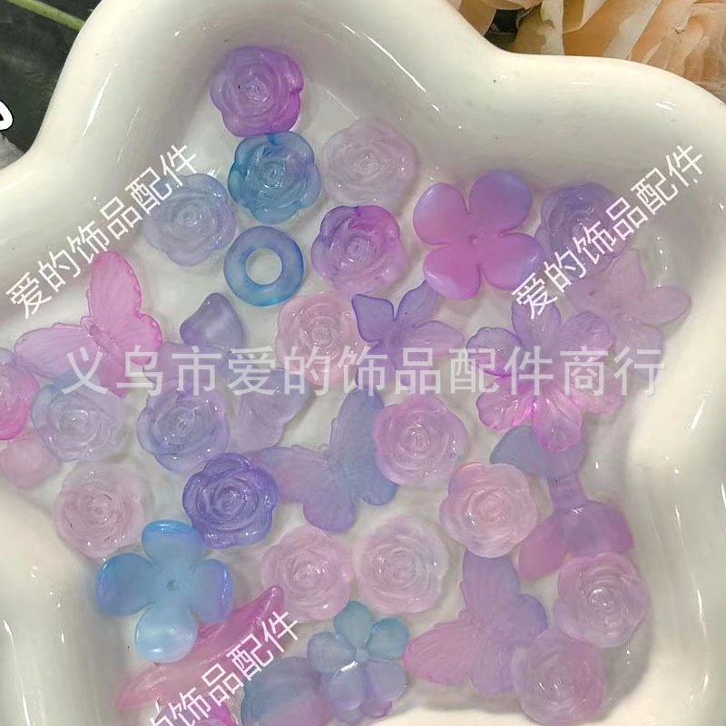 สีฟ้าพาวเดอร์บลู บาโรก ไล่สีแบบฝ้า