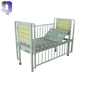 JQ-A39-1 tempat tidur rumah sakit anak, tempat tidur bayi medis menyusui berroda untuk klinik & Rumah Sakit Anak - Product Image 2