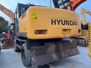 Excavadora de ruedas HYUNDAI usada de Venta caliente, precio bajo de 20 toneladas, demanda alta - Product Image 6