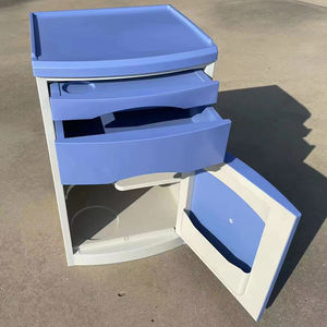 Armoire de chevet d'hôpital de classe I en gros, mobile, en ABS, design épaissi, roues, garantie 1 an, utilisation en maison de retraite, clinique, fabrication chinoise - Product Image 6