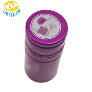 Có thể tái chế ropp nhôm cap với PE bên trong nắp chai cho Whisky Tequila Vodka rum vít cap - Product Image 5