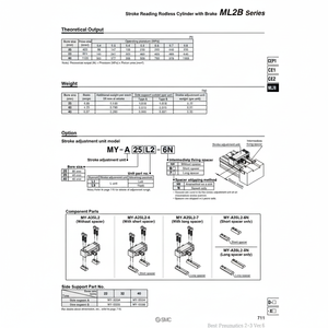 หน่วยปรับ MY-A25L1-6 SMC pneumatics - Product Image 1