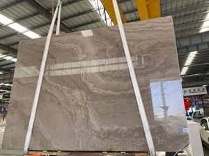 Marrone Obama in legno eco-friendly durevole 1 anno moderno controsoffitti da soggiorno pavimenti di vanità top grande lastra di marmo naturale - Product Image 5