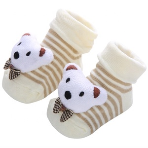 جوارب أطفال ثلاثية الأبعاد بتصميم حيوانات لطيفة مضادة للانزلاق من القطن الخالص، توريد مباشر من المصنع - Product Image 3