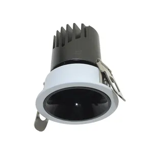 LEDEAST AMS LED שקוע Downlight עבור מלון מסעדת אוכל חדר תקרת אור 12 ואט Ra90 חור גודל 75mm